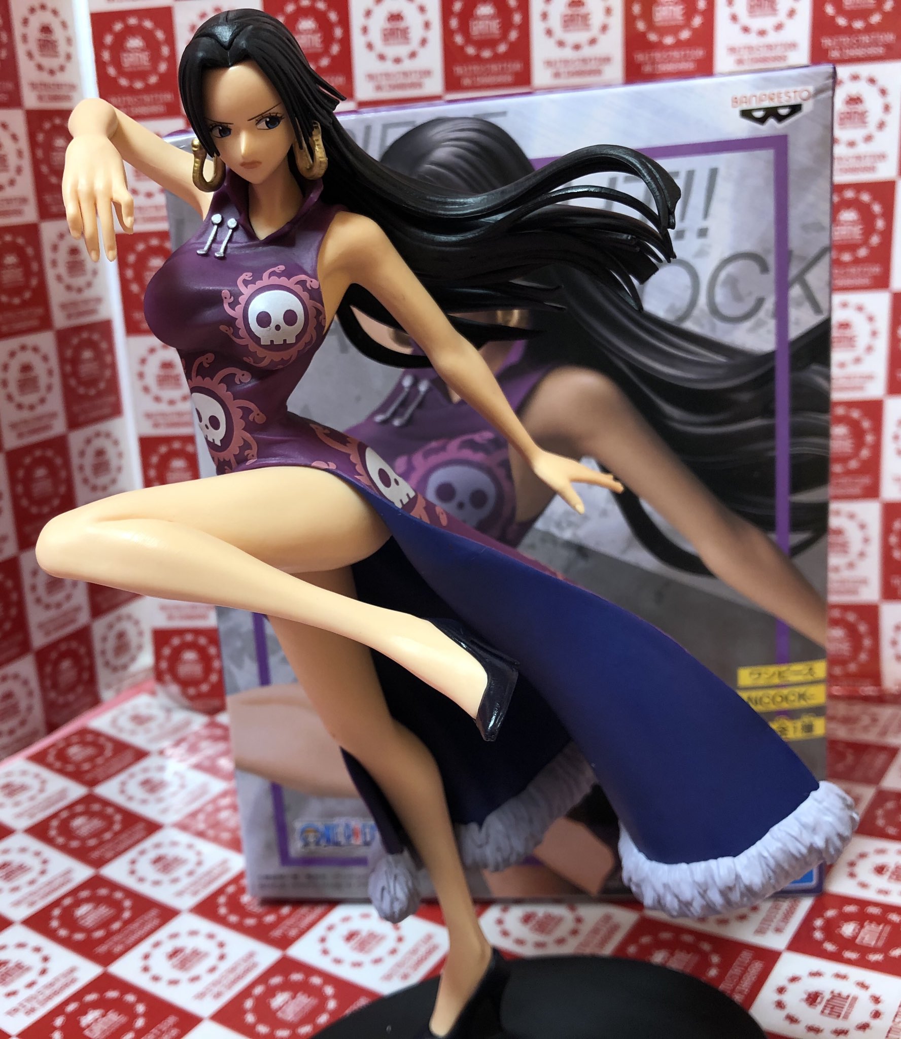 Boa Hancock ของแท้ JP แมวทอง - Lady Fight Banpresto [โมเดลวันพีช]