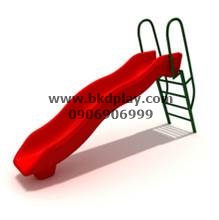 สไลเดอร์เดี่ยว 120 เครื่องเล่นสนาม กลางแจ้ง เหล็ก, ของเล่น สั่งทำ10-20 วัน