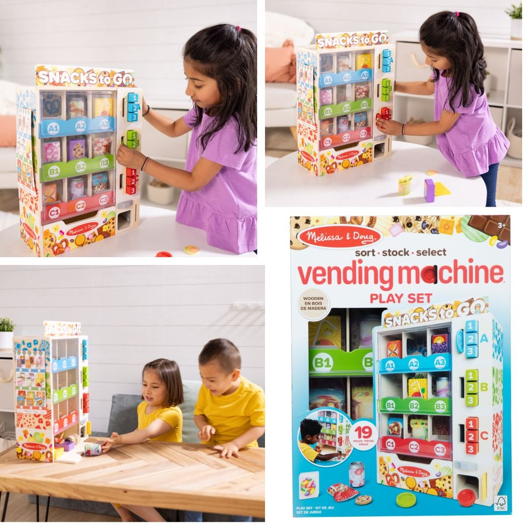 ตู้ขายของหยอดเหรียญ,ตู้หยอดเหรียญจำลอง,ของเล่นจำลอง,ของเล่นบทบาทสมมติ,ของเล่นเสริมพัฒนาการ,สื่อการสอนอนุบาลพร้อมส่ง