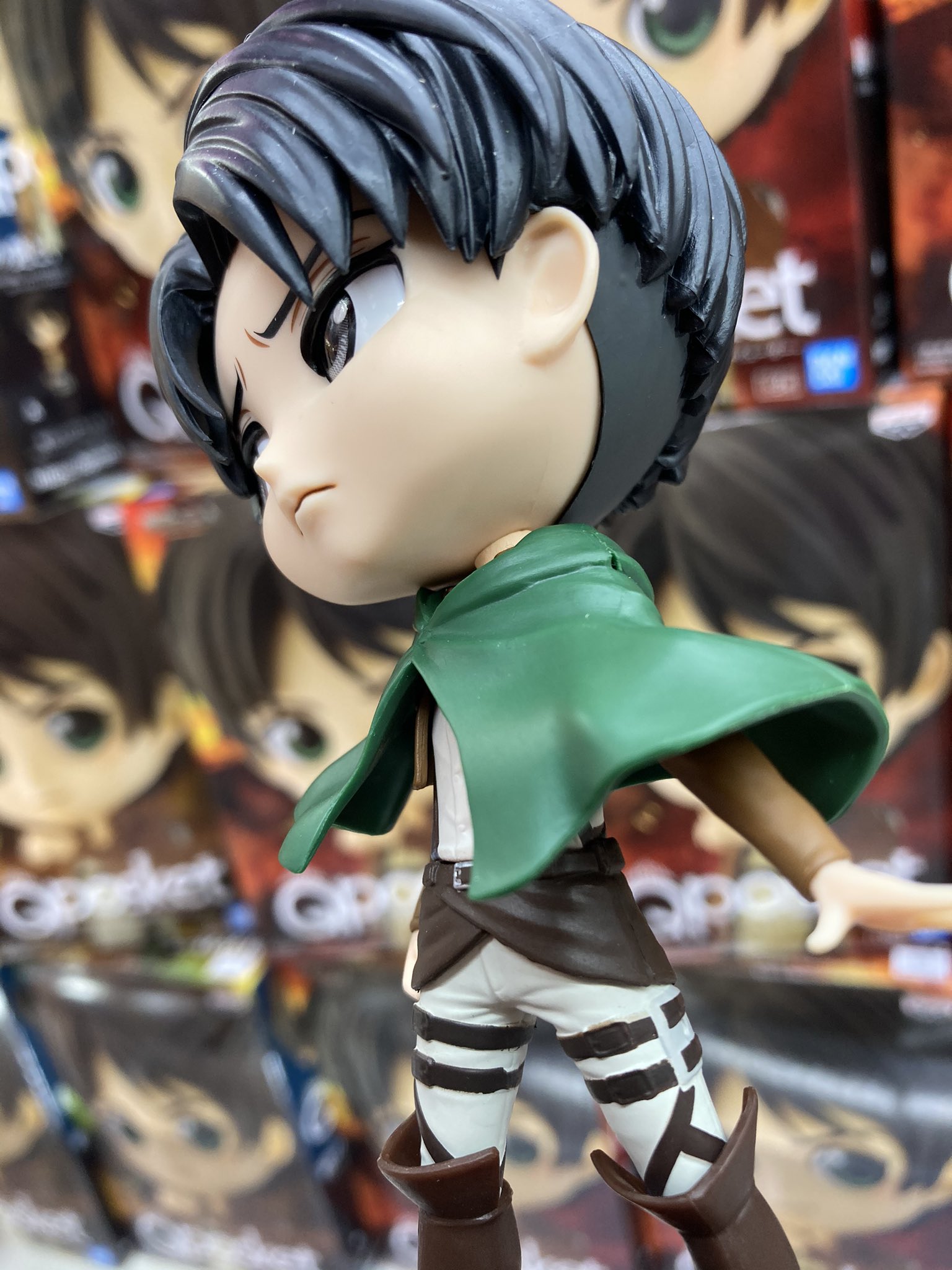 Levi ของแท้ JP - Q Posket Banpresto [โมเดล Attack on Titan]