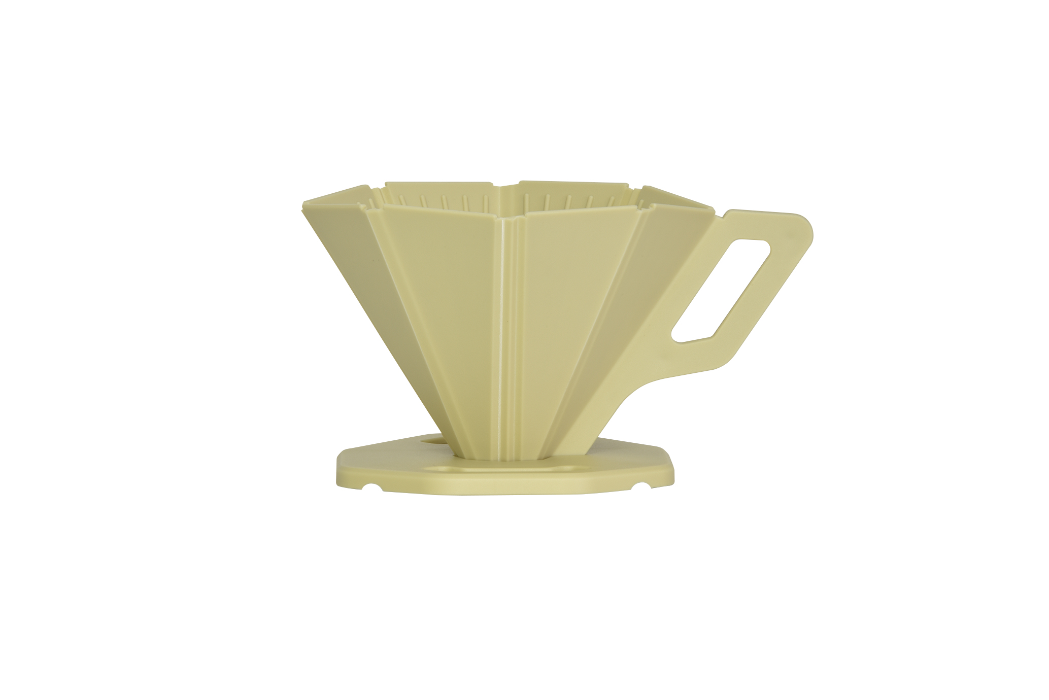 Plastic Dripper (Beige) อุปกรณ์ชงกาแฟ