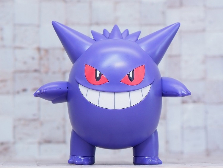 Gengar (แบบประกอบ) ของแท้ JP - Pokemon Plamo Bandai [โมเดลโปเกมอน]