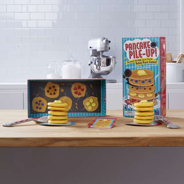 เกมวิ่งผลัดเสิร์ฟแพนเค้กแสนสนุก, ของเล่นเสริมพัฒนาการ, ของเล่นเสริมทักษะ, ของเล่นเสริมพัฒนาการเด็ก ,สื่อการสอนครูปฐมวัย, พร้อมส่ง