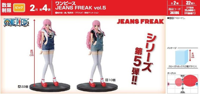 Jeanist Contest Set ของแท้ JP แมวทอง - Jeans Freak Banpresto [โมเดลวันพีช] (12 ตัว)