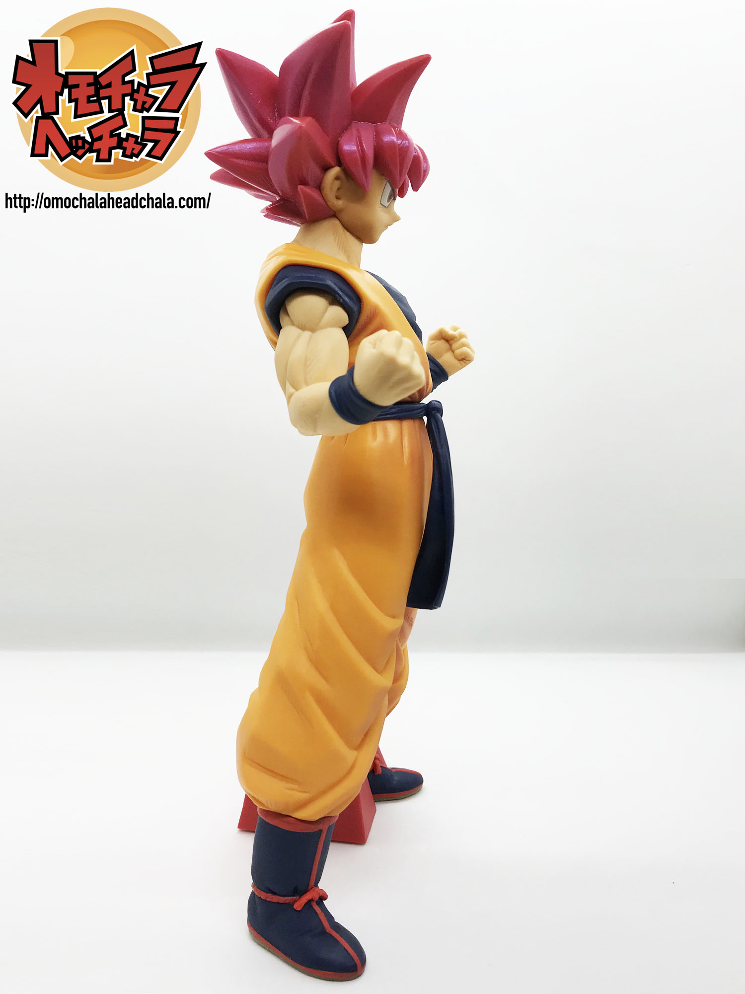 Goku Super Saiyan God ของแท้ JP แมวทอง - Choukoku Buyuuden Banpresto [โมเดลดราก้อนบอล]