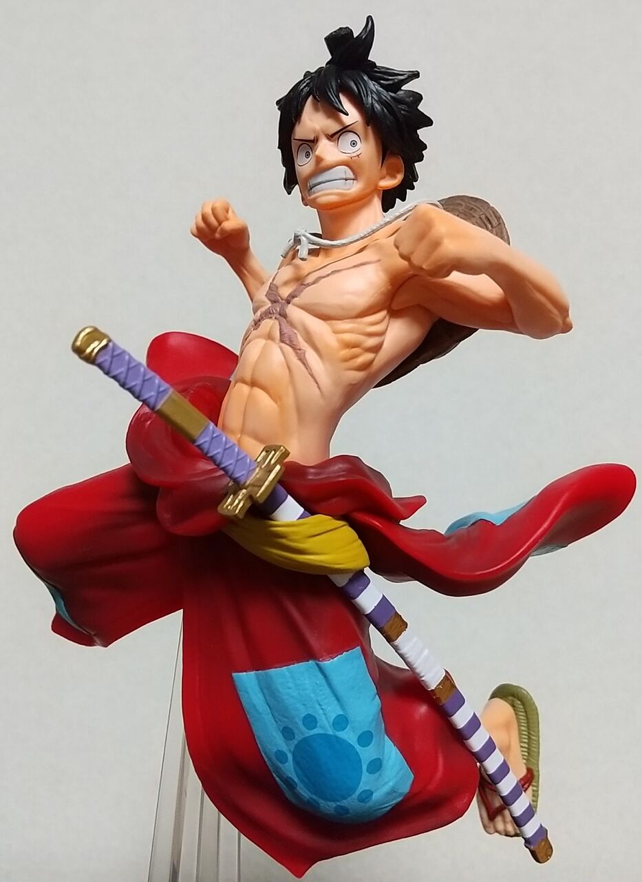 Luffy Wano ของแท้ JP แมวทอง - Ichiban Kuji Banpresto [โมเดลวันพีช]
