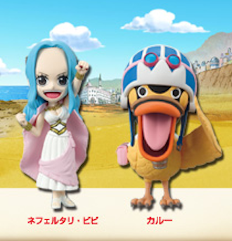 Vivi & Kaloo ของแท้ JP แมวทอง - WCF Banpresto [โมเดลวันพีช] (2 ตัว)