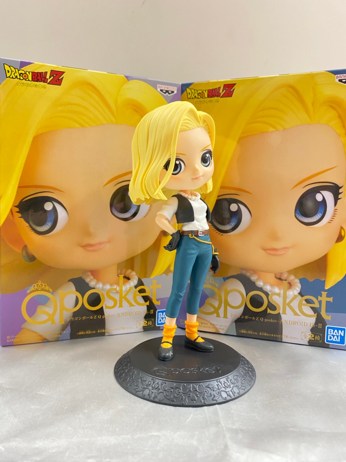 No.18 ของแท้ JP แมวทอง - Q Posket Banpresto [โมเดลดราก้อนบอล]