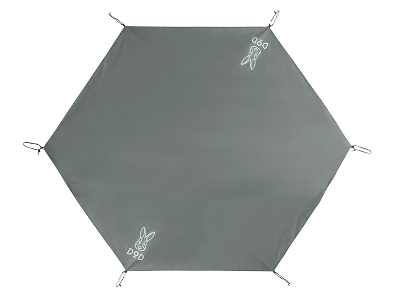 DoD Ground Sheet for one pole Tent P GS3-561-GY