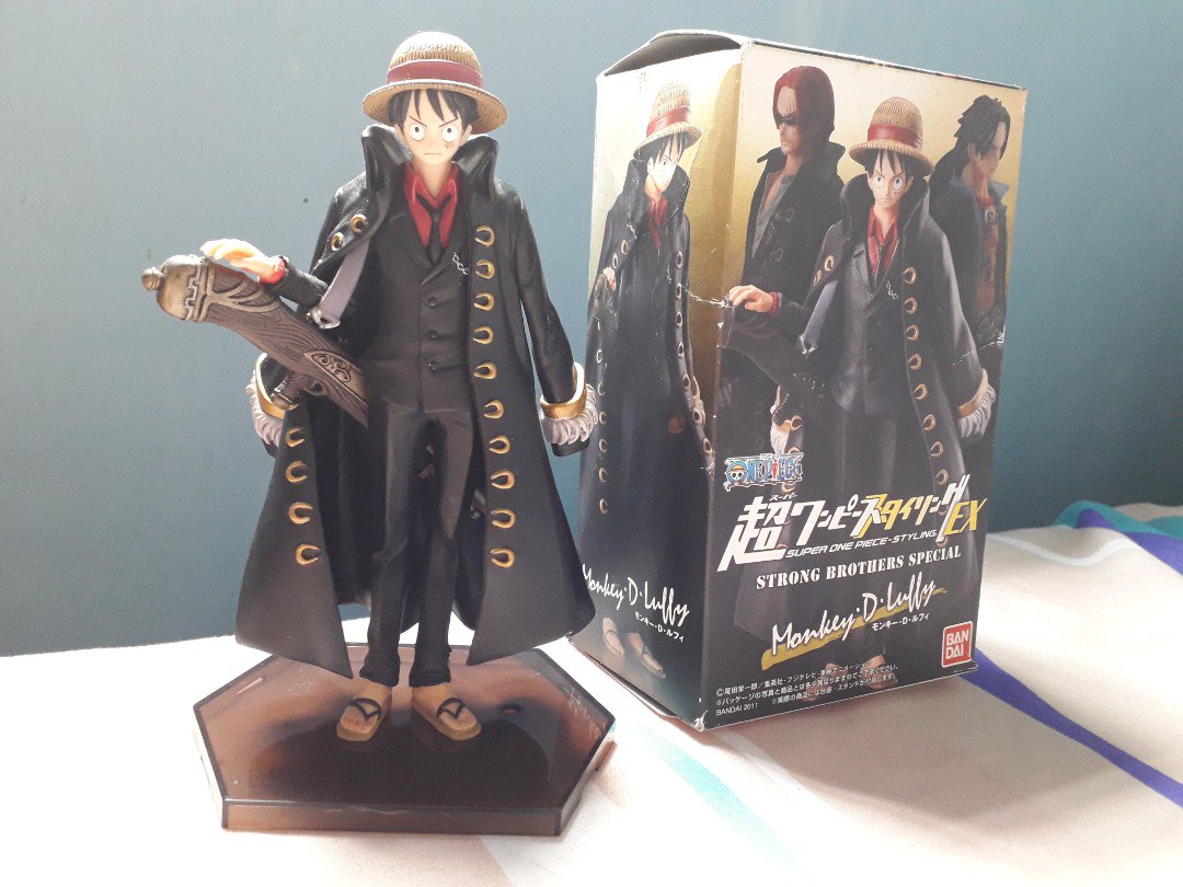 Luffy Strong World ของแท้ JP แมวทอง - Super Styling Bandai [โมเดลวันพีช]