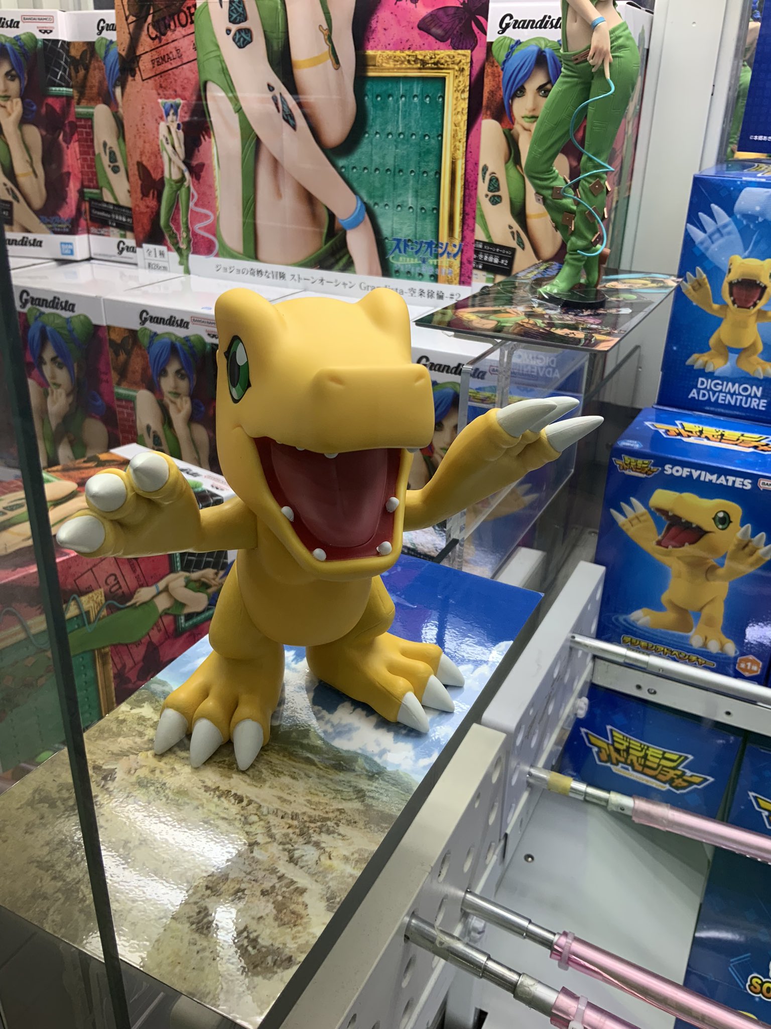 Agumon ของแท้ JP - SOFVIMATES Banpresto [โมเดลดิจิมอน]