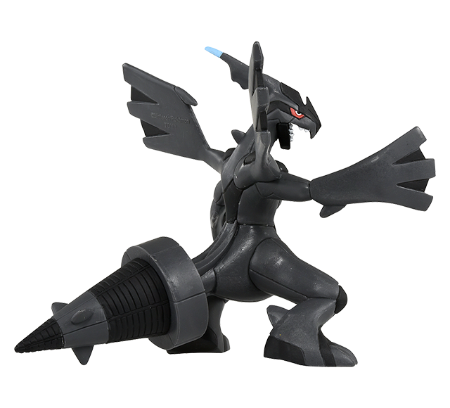 Zekrom ของแท้ JP - Monster Collection Takara Tomy [โมเดลโปเกมอน]