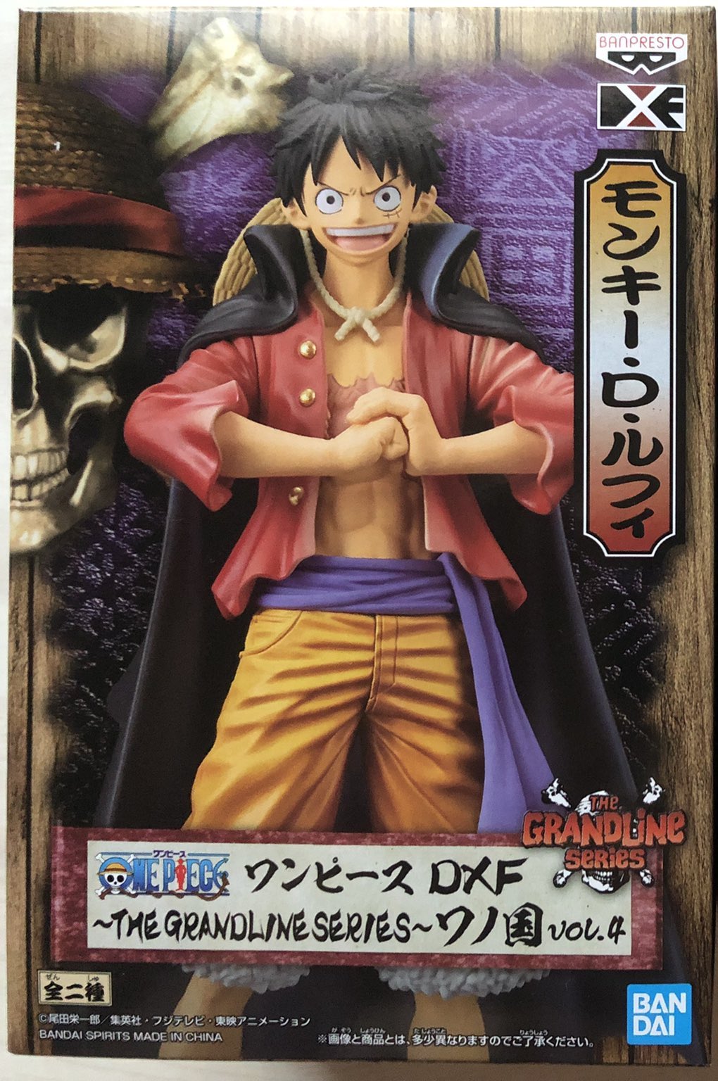 Luffy Wano ของแท้ JP แมวทอง - Grandline Men Banpresto [โมเดลวันพีช]