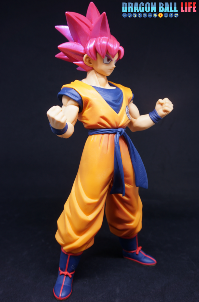Goku Super Saiyan God ของแท้ JP แมวทอง - Choukoku Buyuuden Banpresto [โมเดลดราก้อนบอล]