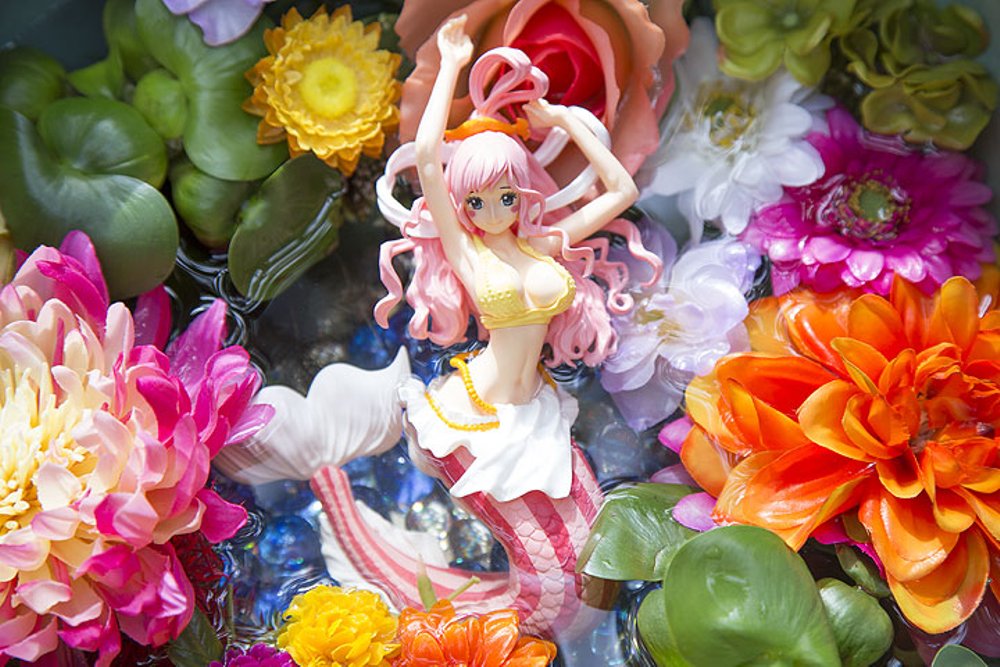 Shirahoshi ของแท้ JP แมวทอง - Creator X Creator Banpresto [โมเดลวันพีช]