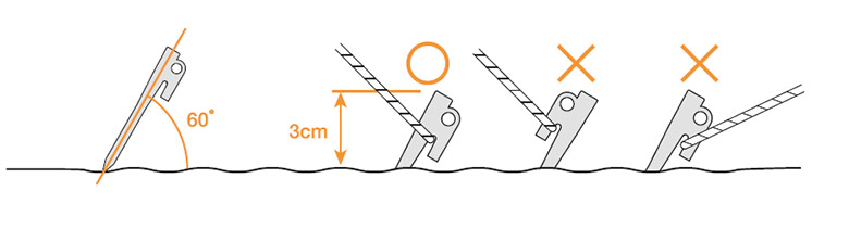 Forging Peg 25cm Set