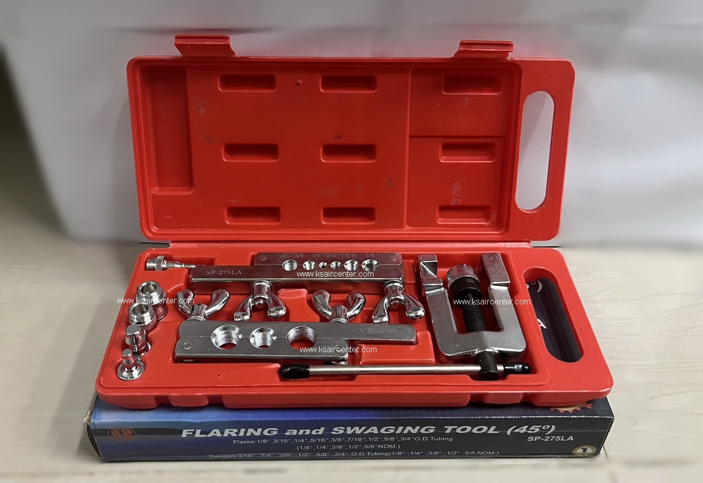 ชุดบานท่อทองแดง SP (ชุด) ขนาด 1-6 หุน (รหัสสินค้า 019032)