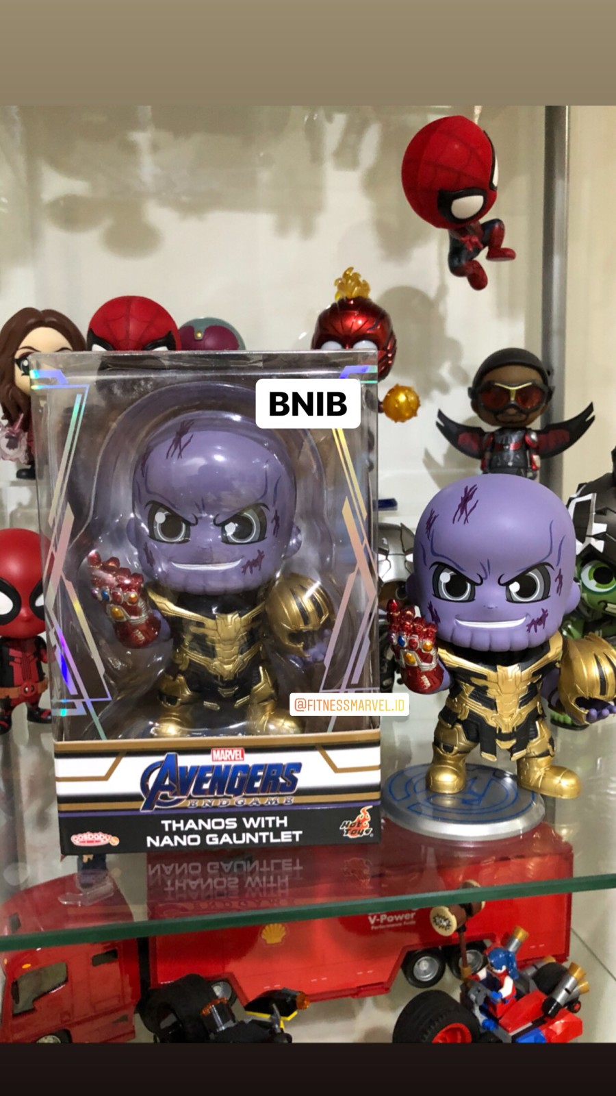 Thanos ของแท้ JP - Cosbaby Hottoys [โมเดล Marvel]