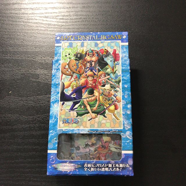 Straw Hat Pirates ของแท้ JP แมวทอง - Art Crystal Jigsaw Ensky [จิ๊กซอว์วันพีช]