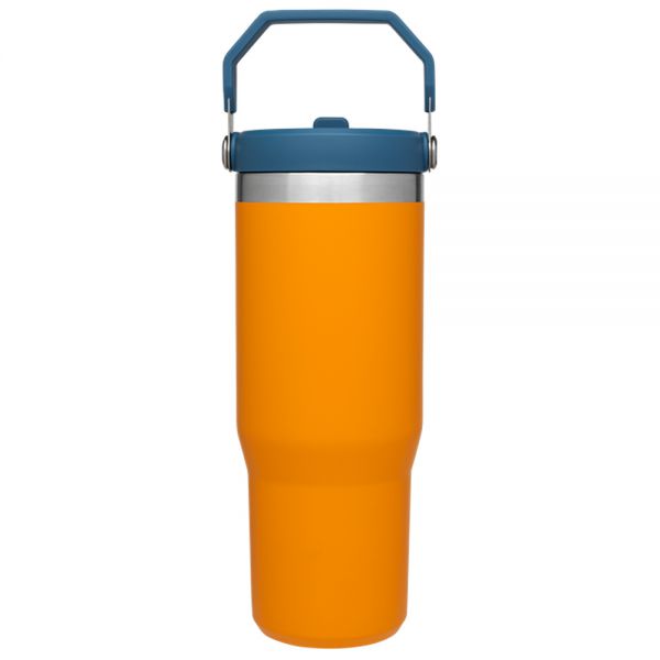 Classic Flip Straw Tumbler 30Oz Saffron