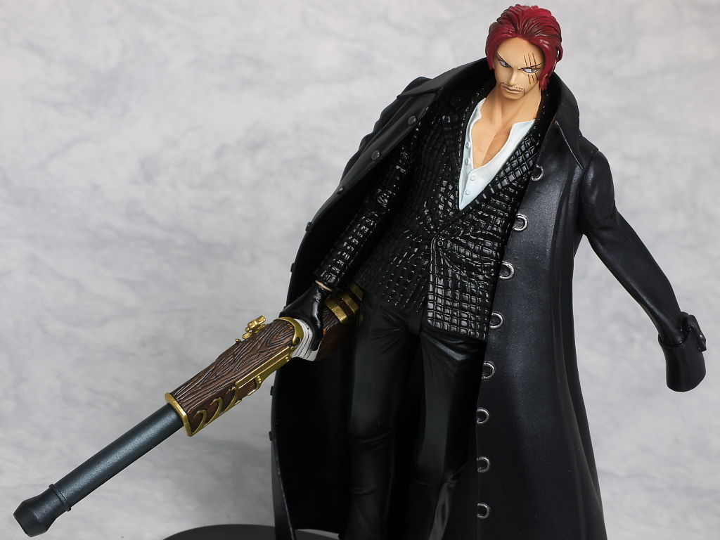 Shanks Strong World ของแท้ JP แมวทอง - Figuarts Zero Bandai [โมเดลวันพีช]