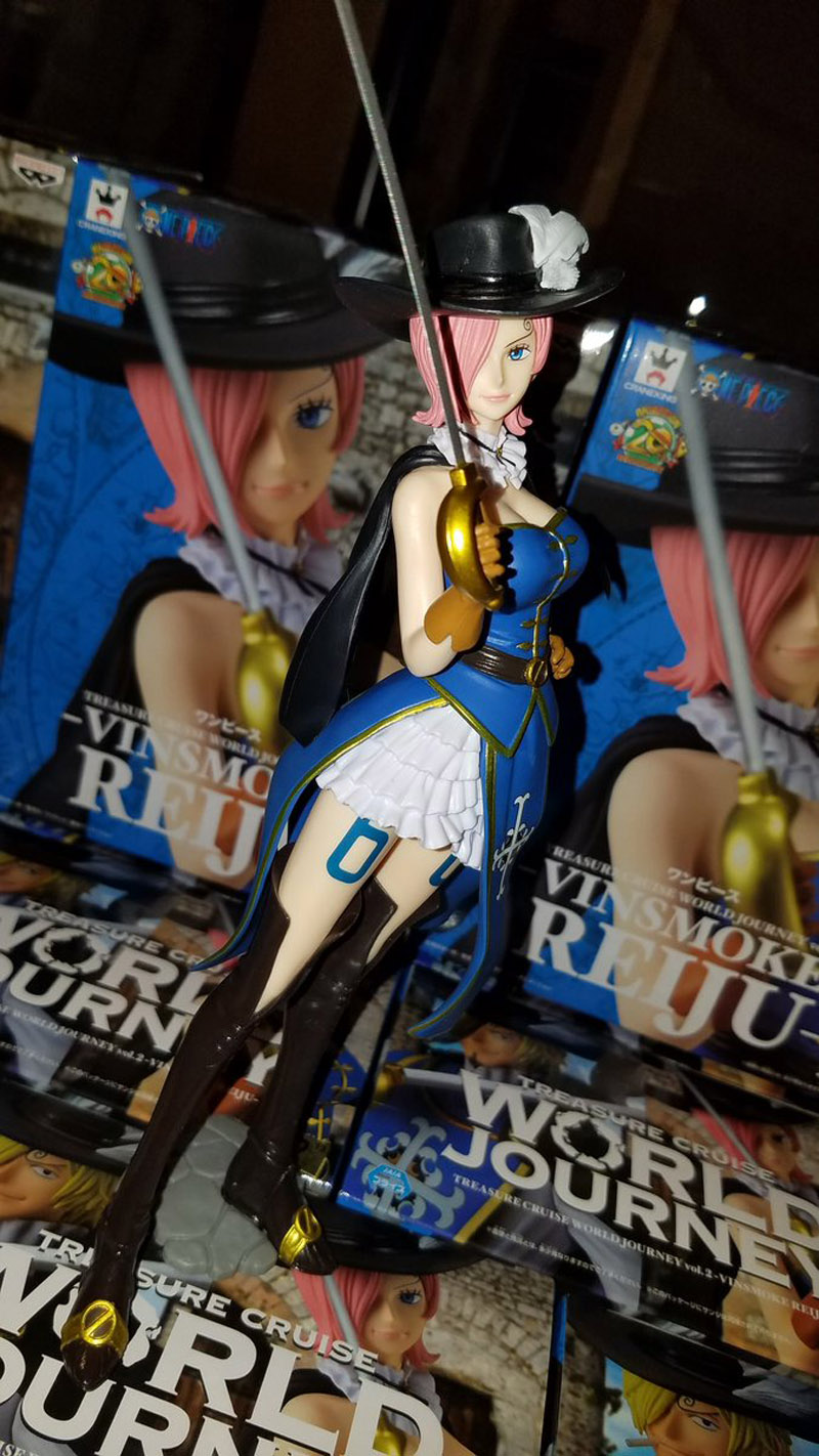 Reiju ของแท้ JP แมวทอง - Treasure Cruise World Journey Banpresto [โมเดลวันพีช]