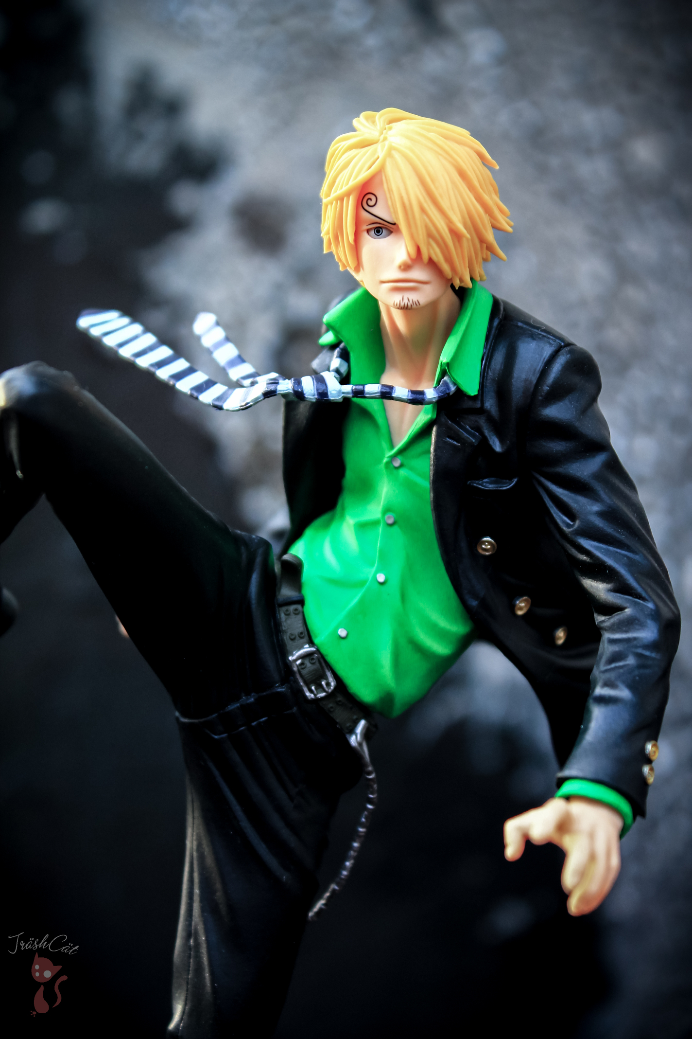 Sanji ของแท้ JP แมวทอง - Scultures Banpresto [โมเดลวันพีช]