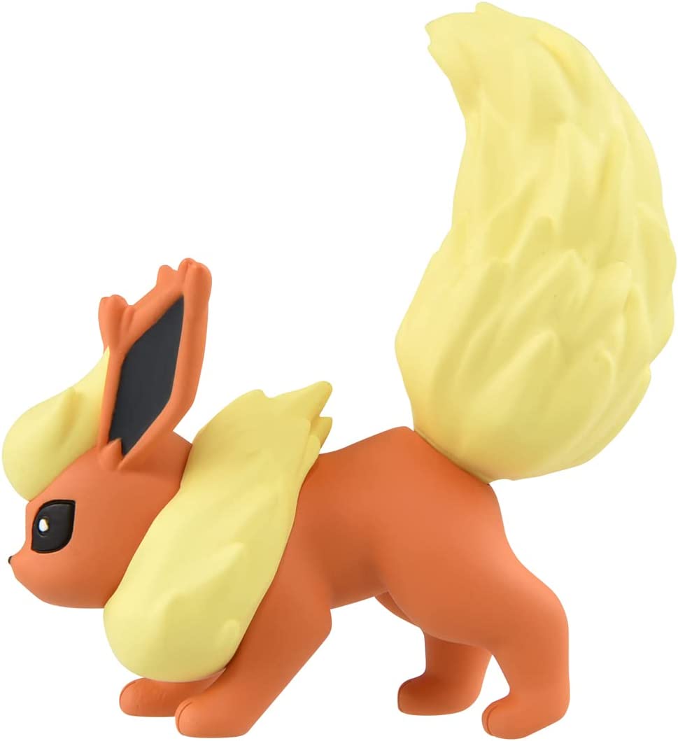 Flareon ของแท้ JP - Monster Collection Takara Tomy [โมเดลโปเกมอน]