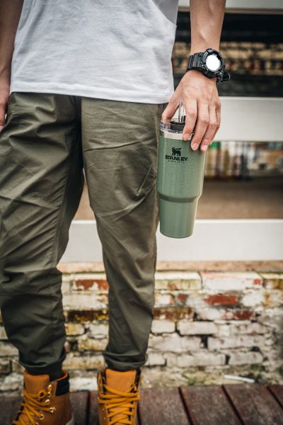 Adventure Quencher Tumbler 30Oz Hammertone Green