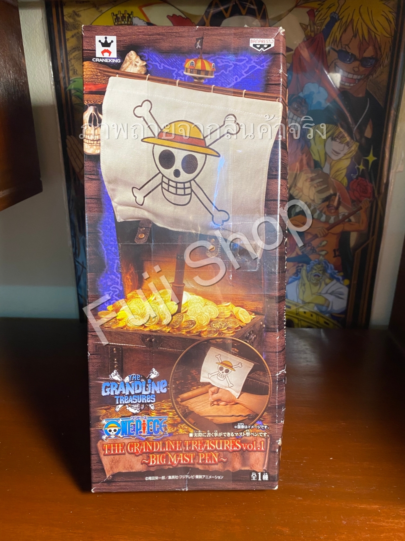 Straw Hat Pen ของแท้ JP แมวทอง - The Grandline Treasures Banpresto [ปากกวันพีช]