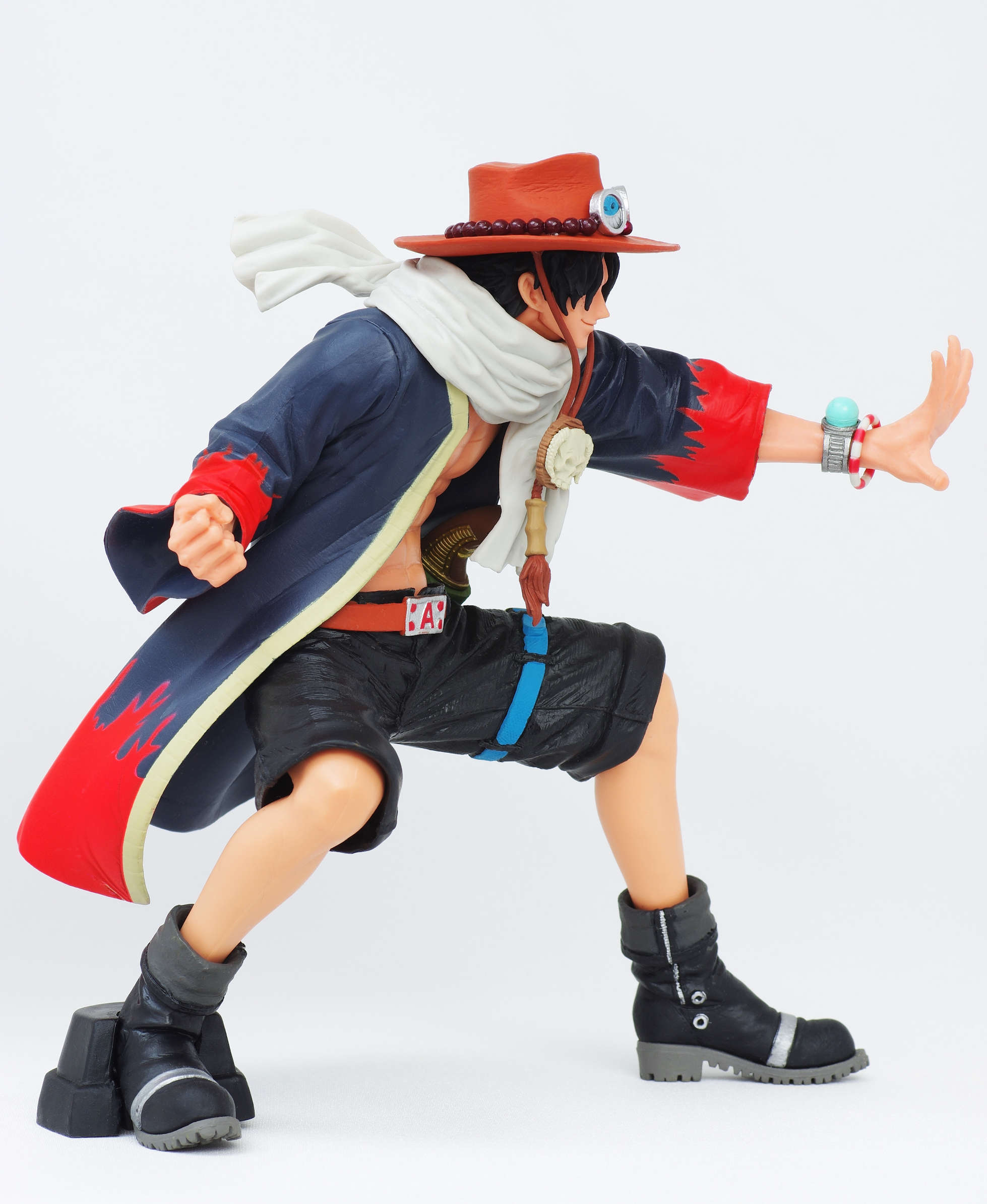 Ace ของแท้ JP แมวทอง - King of Artist Banpresto [โมเดลวันพีช]