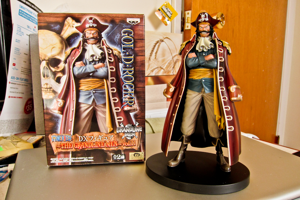 Roger ของแท้ JP แมวทอง - Grandline Men Banpresto [โมเดลวันพีช]