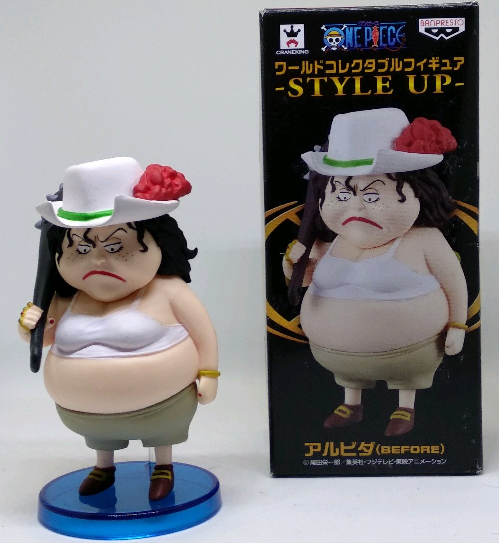 Alvida ของแท้ JP แมวทอง - WCF Banpresto [โมเดลวันพีช]