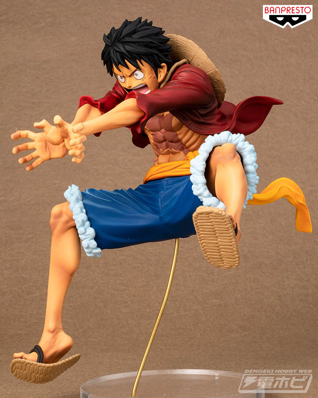 Luffy ของแท้ JP แมวทอง - Maximatic Banpresto [โมเดลวันพีช]