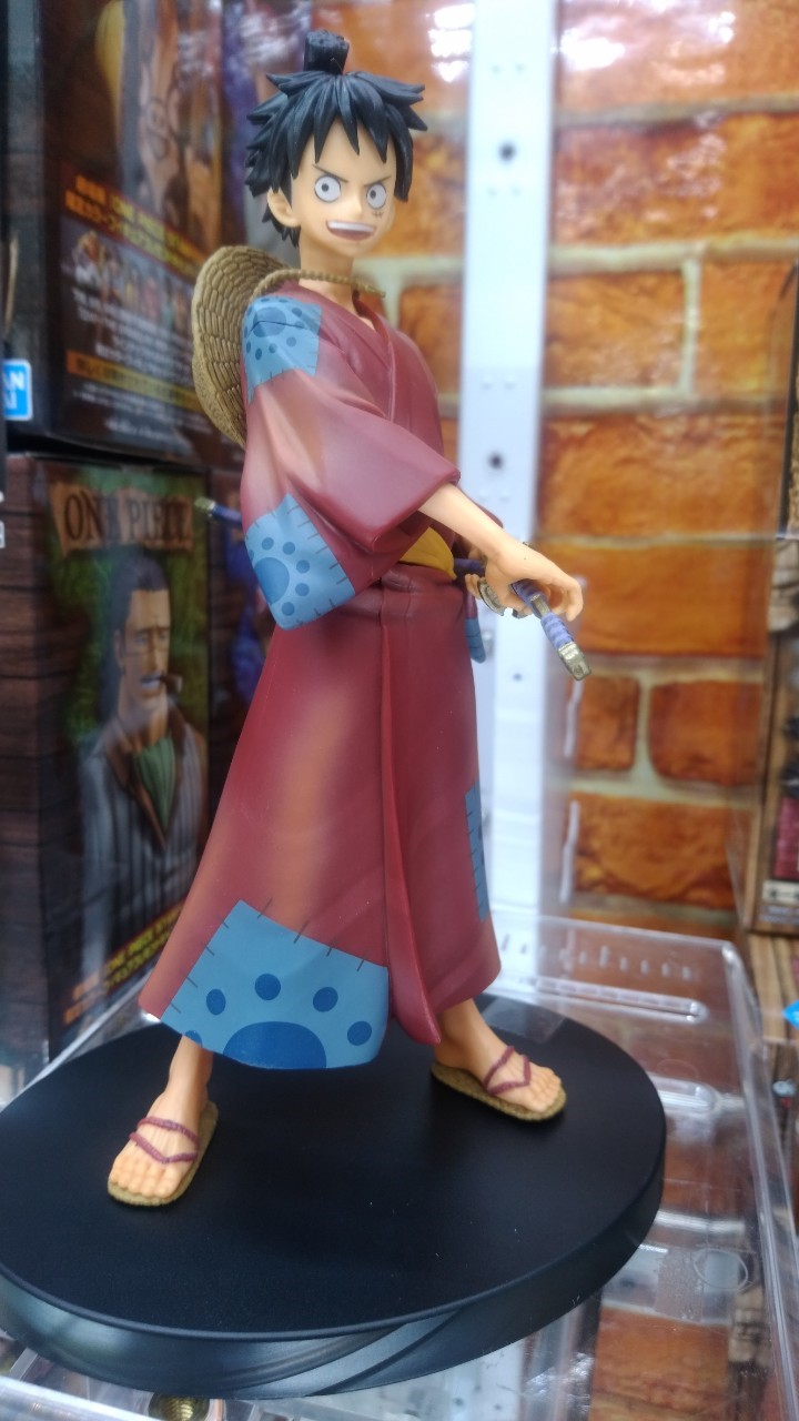 Luffy Wano ของแท้ JP แมวทอง - Grandline Men Banpresto [โมเดลวันพีช]
