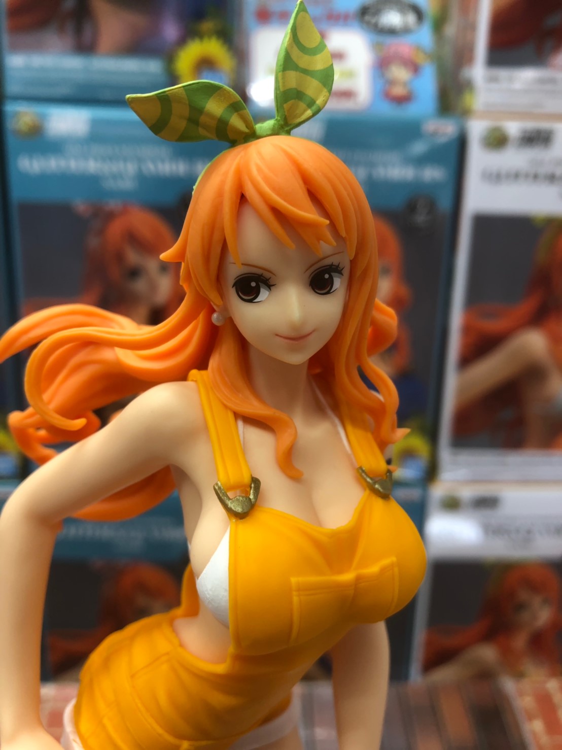 Nami Stampede ของแท้ JP แมวทอง - Glitter & Glamours Banpresto [โมเดลวันพีช]
