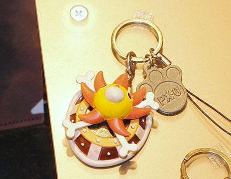Straw Hat Key Ring ของแท้ JP แมวทอง - Ichiban Kuji Banpresto [พวงกุญแจวันพีช]