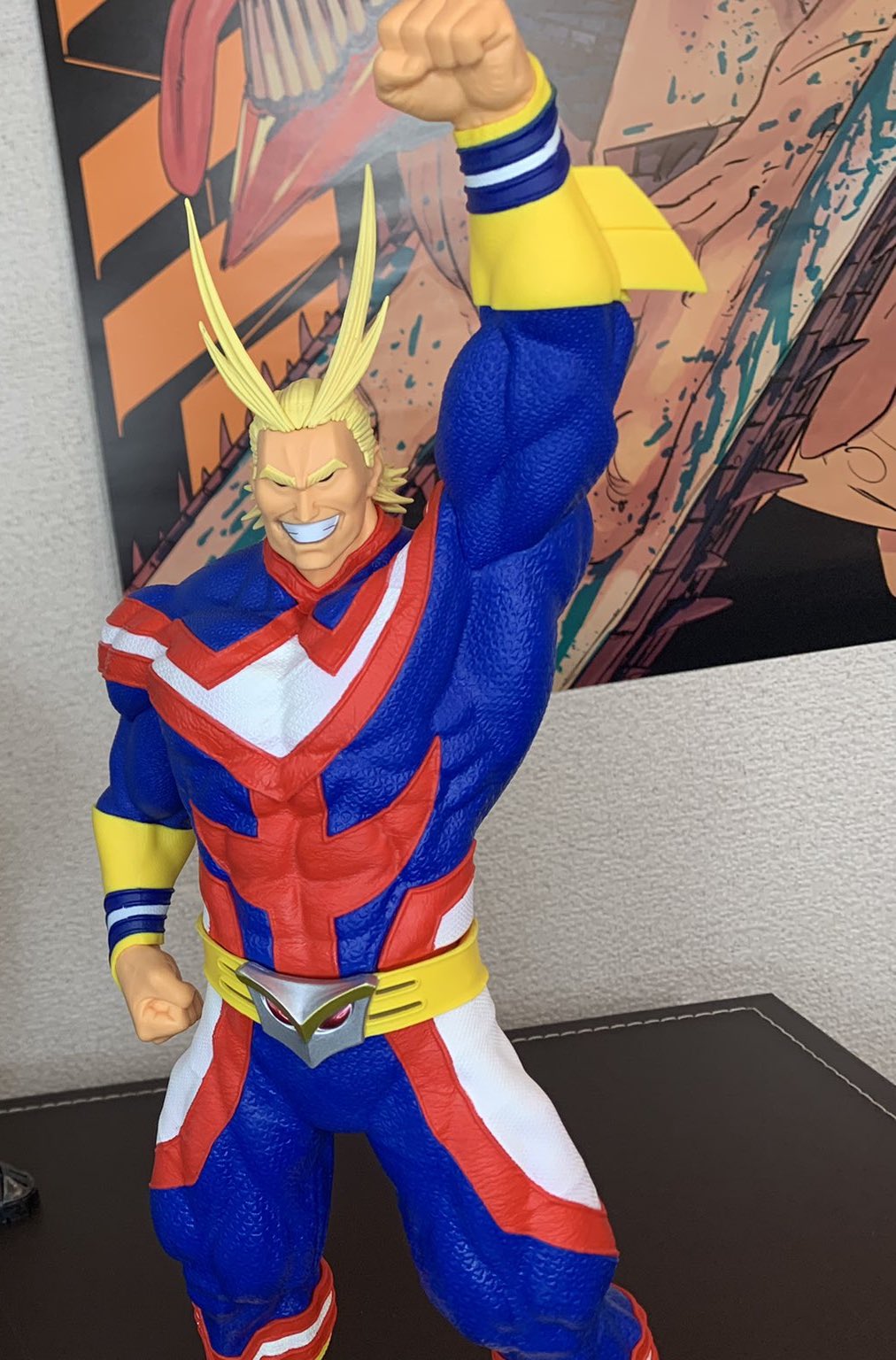 All Might (The Anime) ของแท้ JP - Super Master Stars Piece Banpresto [โมเดล My Hero Academia]