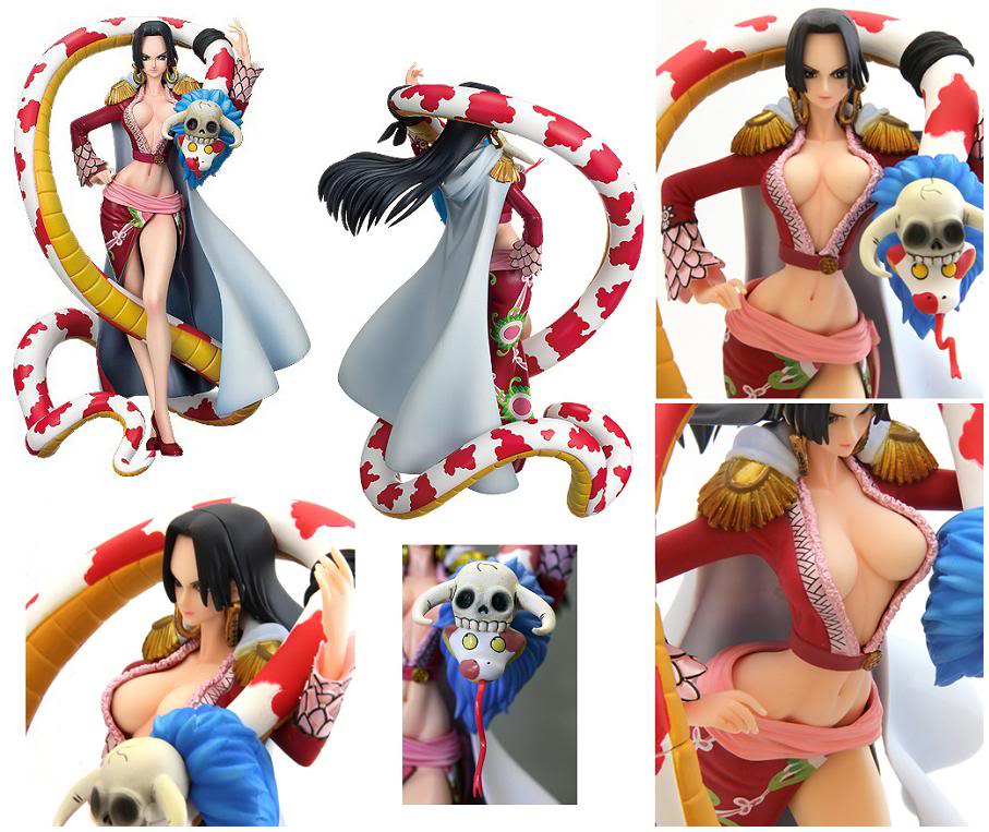 Boa Hancock ของแท้ JP แมวทอง - SQ Banpresto [โมเดลวันพีช]