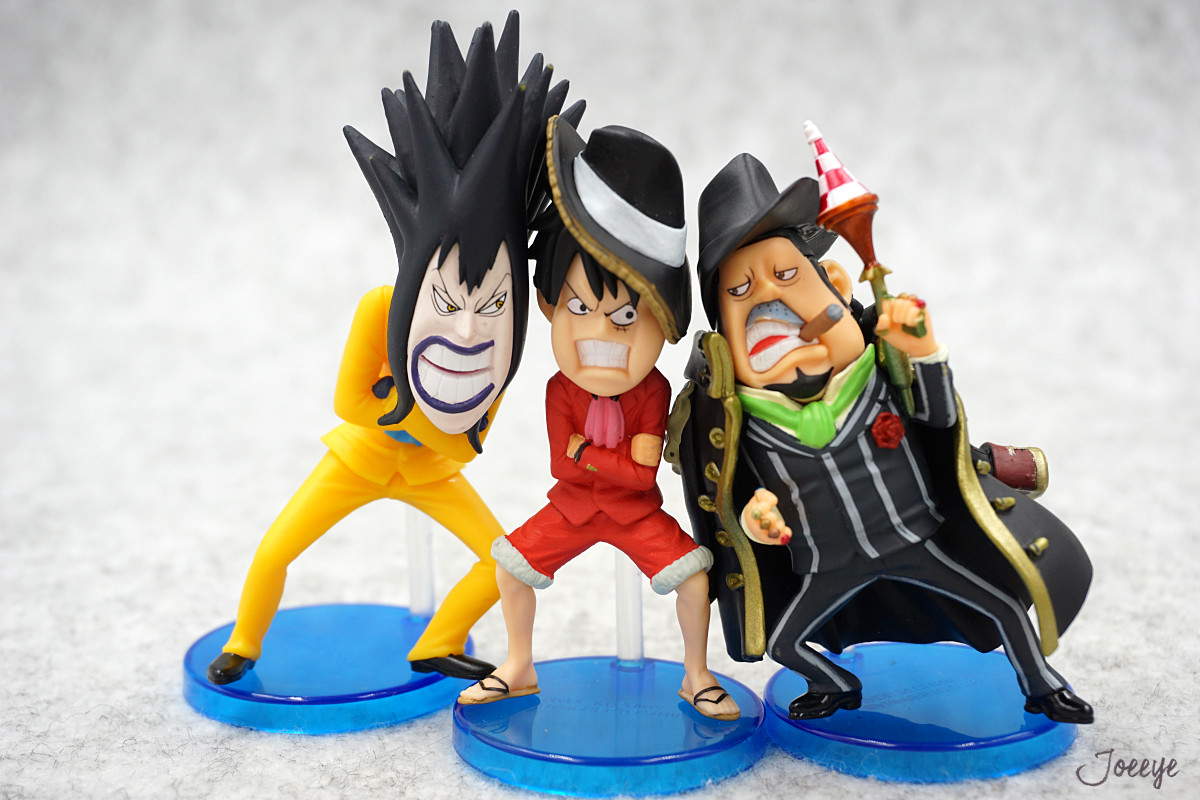 Gangster Set ของแท้ JP แมวทอง - WCF Banpresto [โมเดลวันพีช] (3 ตัว)