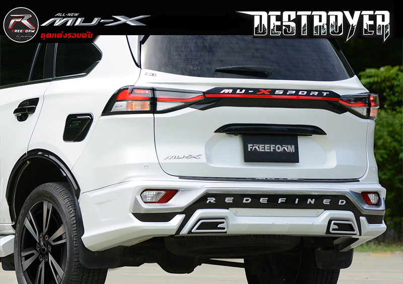 OVERFENDER WIDE BODY VS Isuzu MU-X'2021-ปัจจุบัน [กำหนดมาเพื่อทลายขีดจำกัดทุบชุดแต่งทุกสถาบัน!!]