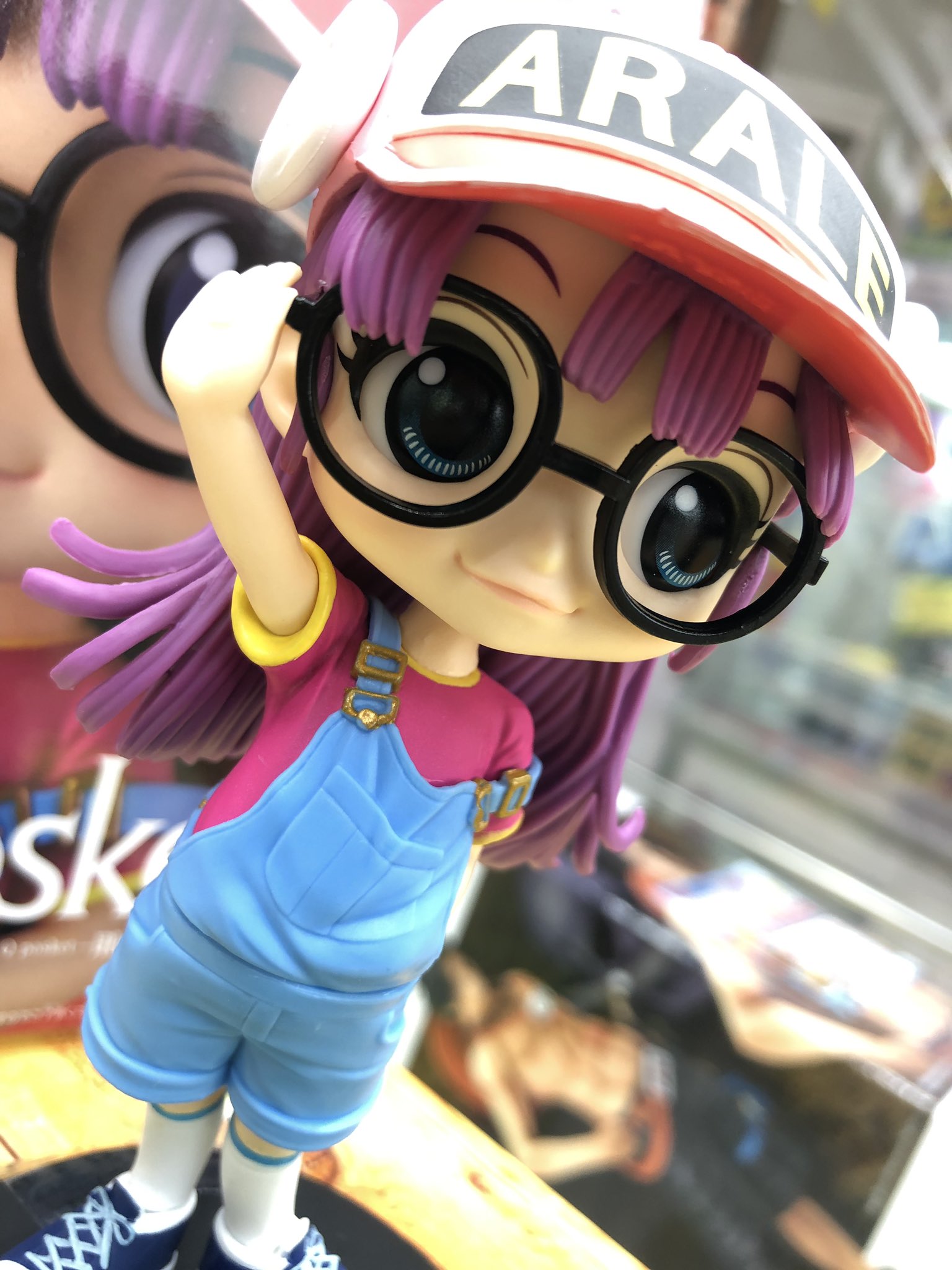 Arale ของแท้ JP - Q Posket Banpresto [โมเดล Dr.Slump]