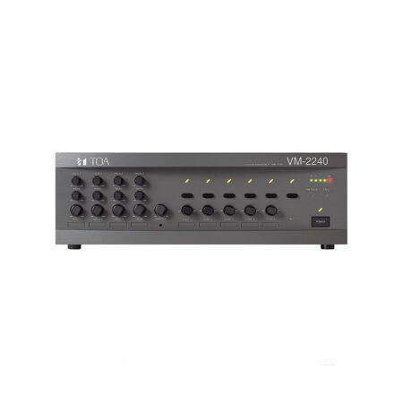 เครื่องขยายเสียง TOA VM-2240 H System Management Amplifier 240W 5 โซน