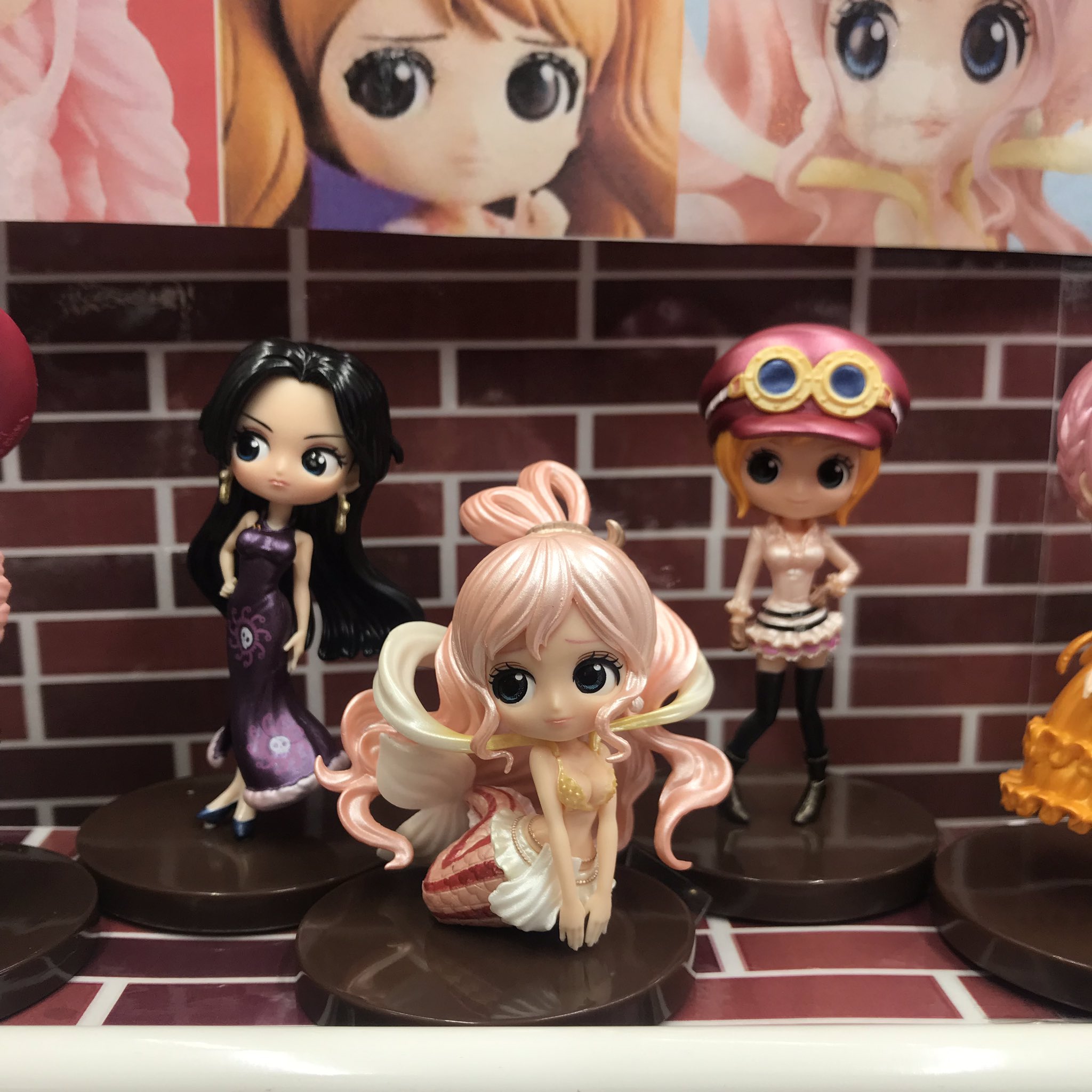 Girls Festival Set ของแท้ JP แมวทอง - Q Posket Petit Banpresto [โมเดลวันพีช] (9 ตัว)