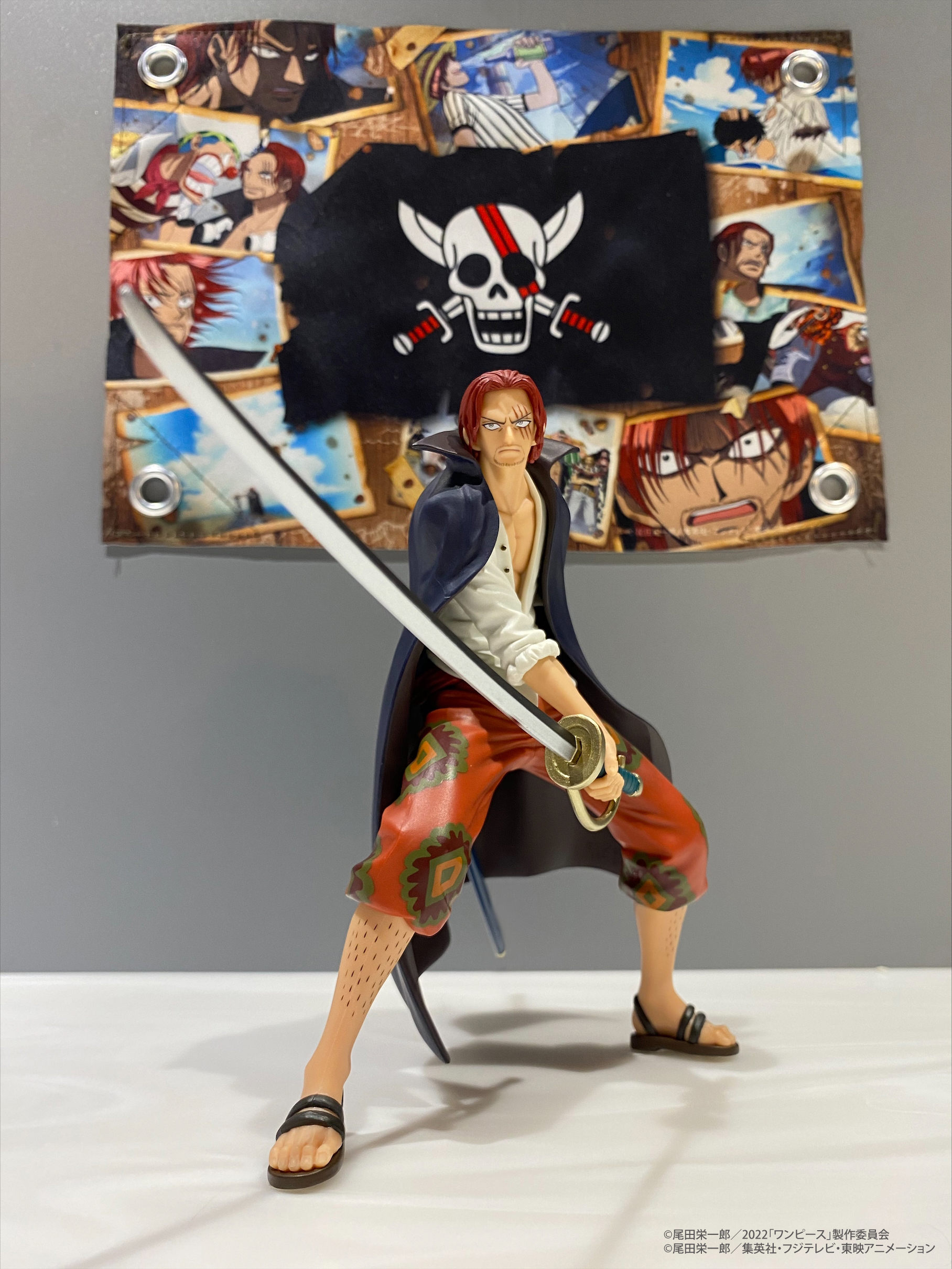 Shanks Film Red ของแท้ JP แมวทอง - DXF Banpresto [โมเดลวันพีช]