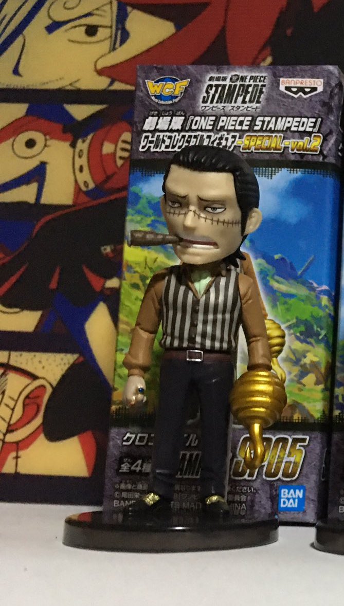 Crocodile Stampede ของแท้ JP แมวทอง - WCF Banpresto [โมเดลวันพีช]