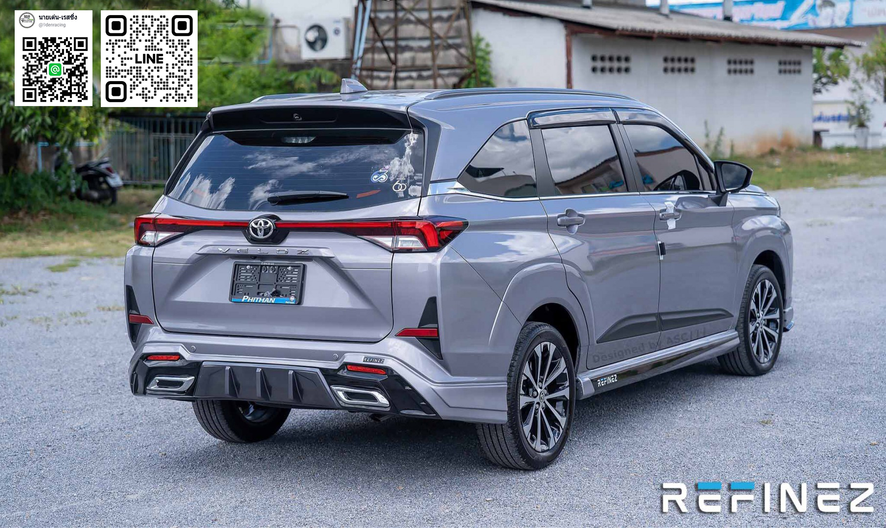Refinez VS Toyota Allnew Veloz'2022[ใครเห็นก็ต้องเลิฟ แต่งทั้งทีก็ต้องให้จบ]