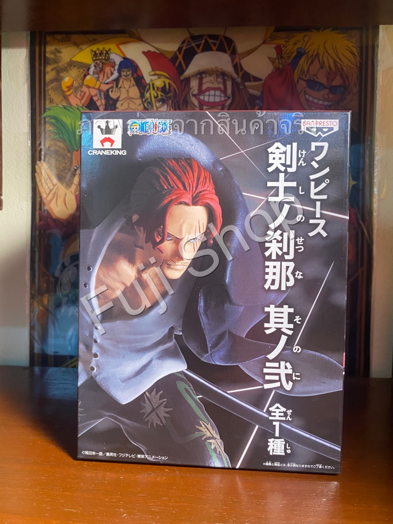 Shanks ของแท้ JP แมวทอง - Swordsmen Banpresto [โมเดลวันพีช]