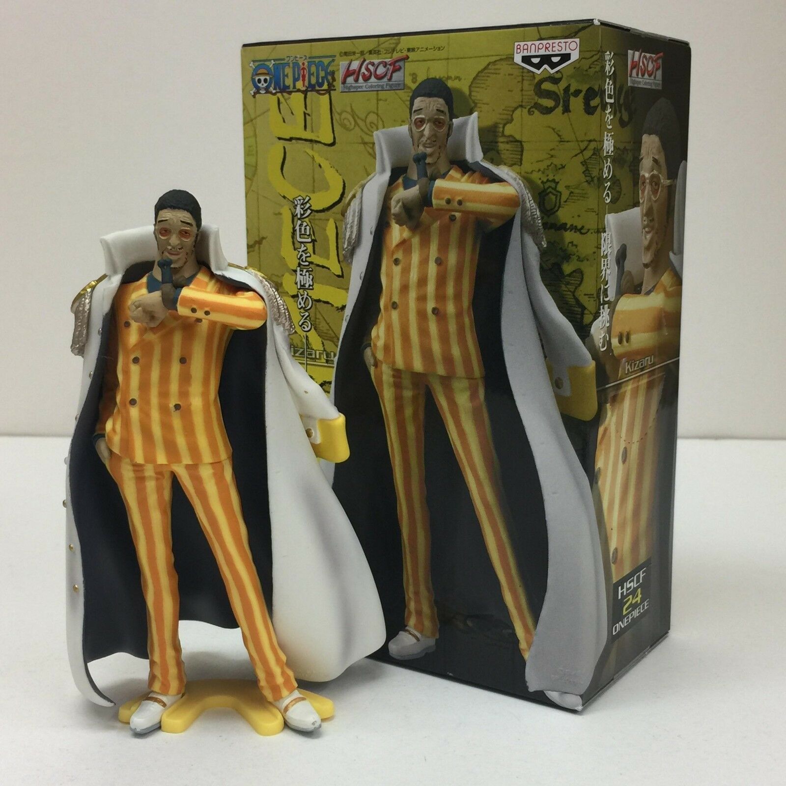 Marine Admiral Set ของแท้ JP แมวทอง - HSCF Banpresto [โมเดลวันพีช] (4 ตัว)