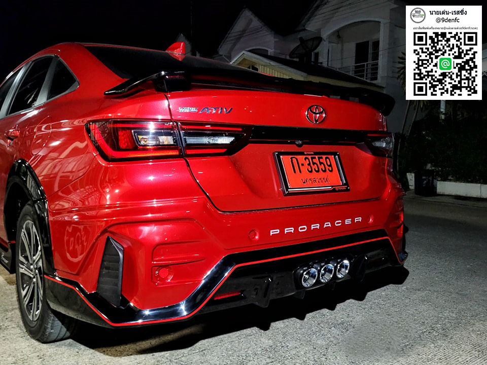 PRORACER VS Toyota Yaris Ativ 4D 2022-On [แบบนี้ซิไม่มีใครเหมือนเรา!]